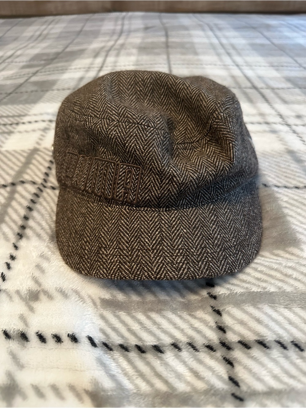 Puma Women’s Hat Military Cap Cadet Style Adjustable Strap Back Wool/blend